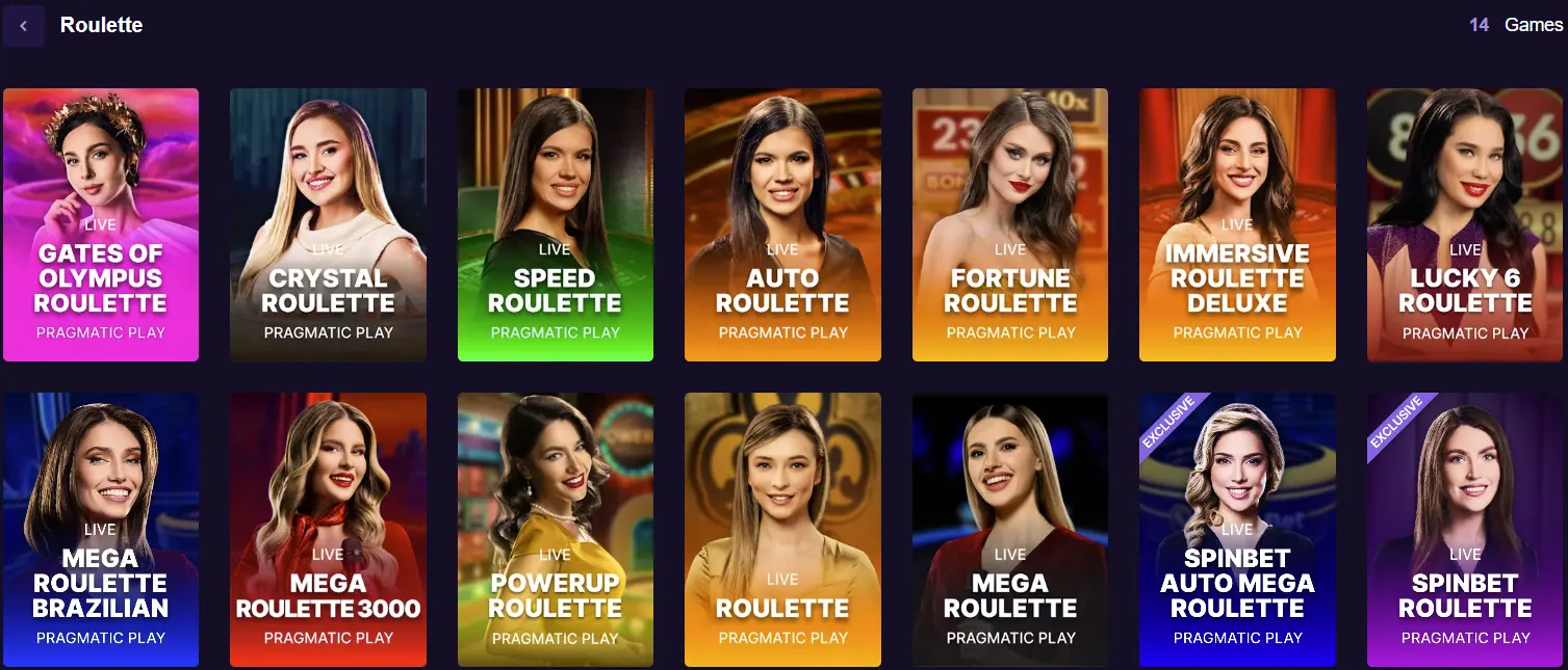 Play Online Roulette at SpinBet Online Casino in NZ