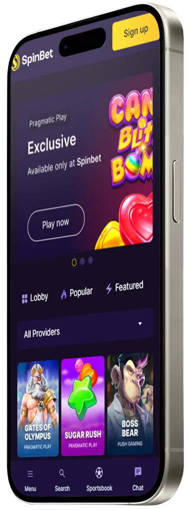 Casino Website on Mobile