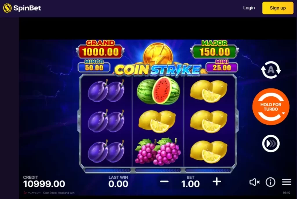 Coin Strike Spin Bet Slots