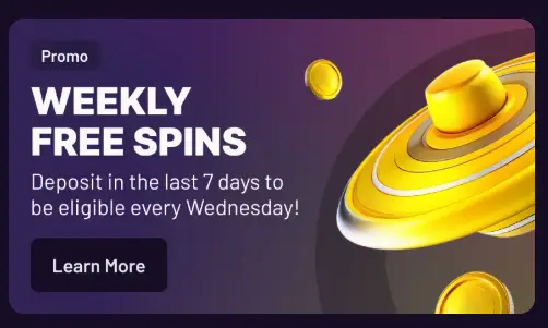 Weekly SpinBet Free Spins Promo